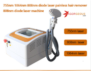 Máquina 10-160J/Cm2 do laser do picosegundo da remoção do cabelo do laser de 808 diodos
